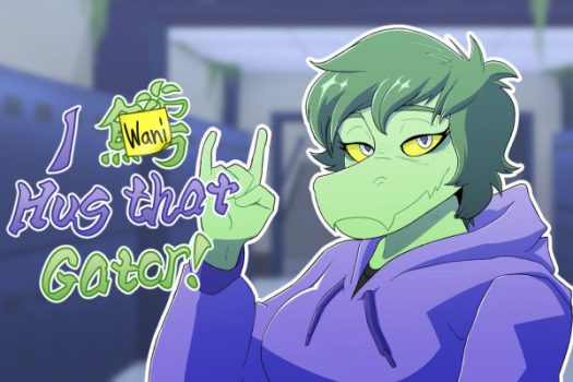 我想拥抱那只鳄鱼! I Wani Hug that Gator! for Mac v1.8.1 英文原生版
